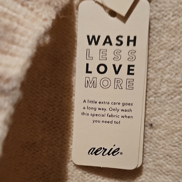 Aerie Cream Leopard Print Cardigan - Picture 4 of 6